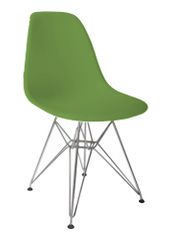 Mid-Century Accent Chair in Green - DC-231W-GR