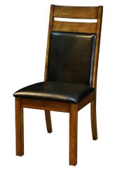 Millcreek "Medium Oak" Side Chair, 18" Seat Height (Set of 2) - Powell Furniture - 534-434-SET