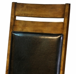 Millcreek "Medium Oak" Side Chair, 18" Seat Height (Set of 2) - Powell Furniture - 534-434-SET