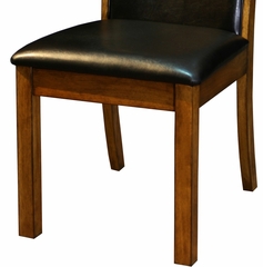 Millcreek "Medium Oak" Side Chair, 18" Seat Height (Set of 2) - Powell Furniture - 534-434-SET