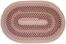 Millennium Claret 4'x6' Braided Rug - Rhody Rug - M-71446CL