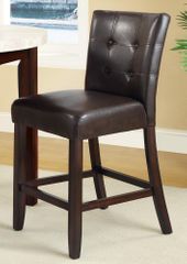 Milton 24" Counter Stool in Cappuccino - Set of 2 - 103779