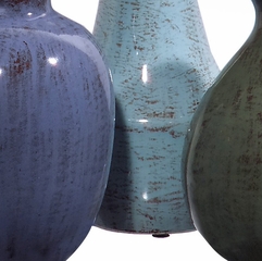 Mini Tuscany Vases (Set of 6) - IMAX - 35004-6