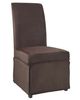 Mink Brown Velvet Skirted "Slip Over" (Fits 741-440 Chair) - Powell Furniture - 741-256Z