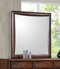 Mirror - Hillary Mirror in Warm Brown - Coaster - 200644