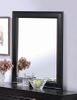 Mirror - Louis Philippe Mirror in Deep Black - Coaster - 201074