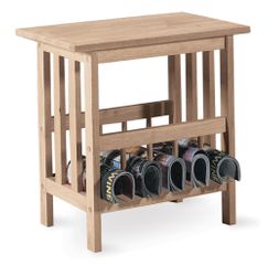 Mission Magazine End Table - 9836