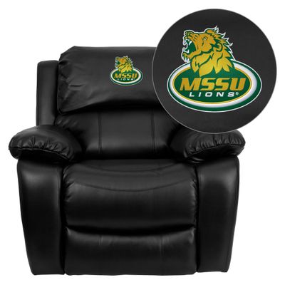 Missouri Southern State University Lions Recliner - MEN-DA3439-91-BK-41054-EMB-GG