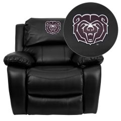 Missouri State University Bears Rocker Recliner  - MEN-DA3439-91-BK-40009-EMB-GG