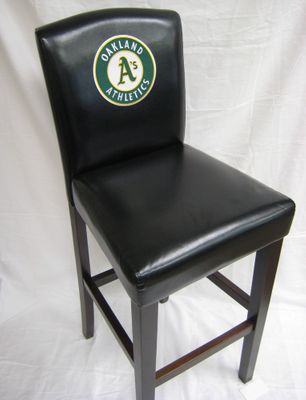 MLB Oakland A's Counter Chair (Set of 2) - Imperial International - 101503