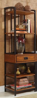 Modern Craftsman Distressed Oak Gaming Tower - Home Styles - HS-5050-13