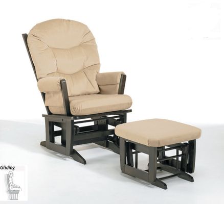 Modern Glider and Ottoman Combo - Dutailier - C00-64A