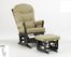 Modern Glider and Ottoman Combo - Dutailier - C00-64A