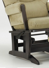 Modern Multiposition and Recliner Glider with Ottoman Combo - Dutailier - C20-84A