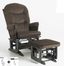 Modern Multiposition Glider and Ottoman Combo - Dutailier - C01-84A