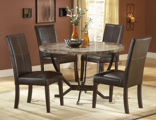 Monaco 5-Piece Dining Room Furniture Set - Hillsdale Furniture - 4142DTBC