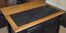 Monarch Kitchen Island with Granite Top and Two Bar Stools in Black / Oak - Home Styles - 5009-948