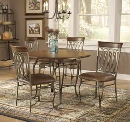 Montello 5-Piece Dining Room Furniture Set - Hillsdale Furniture - 41541DTBC45