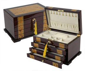 Monticello Jewelry Box in Maple - JBQ-SA008