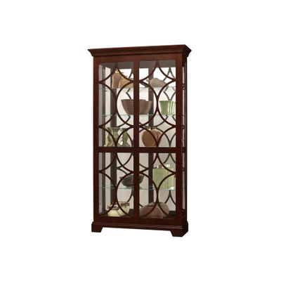 Morriston Chocolate Display Cabinet - Howard Miller