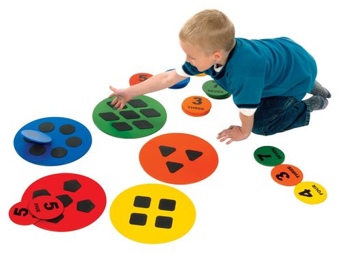 Multi Match Sensory Discs - Guidecraft - G99004
