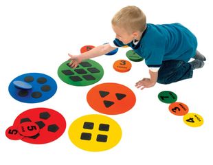 Multi Match Sensory Discs - Guidecraft - G99004