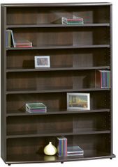 Multimedia Storage Tower Cinnamon Cherry - Sauder Furniture - 409110