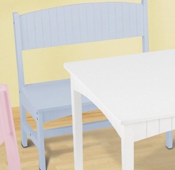 Nantucket Table with Bench and 2 Chairs in Pastel - KidKraft Furniture - 26112