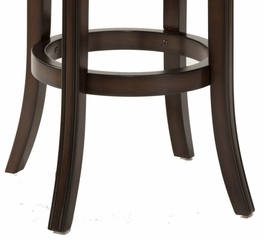 Napa Valley Swivel Bar Stool in Textured Khaki Fabric - Hillsdale Furniture - 4294-832