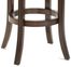 Napa Valley Swivel Counter Stool in Brown Leather - Hillsdale Furniture - 4294-827
