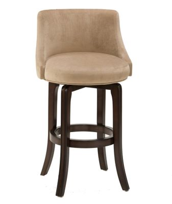 Napa Valley Swivel Counter Stool in Textured Khaki Fabric - Hillsdale Furniture - 4294-828