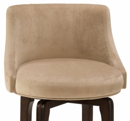 Napa Valley Swivel Counter Stool in Textured Khaki Fabric - Hillsdale Furniture - 4294-828
