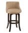 Napa Valley Swivel Counter Stool in Textured Khaki Fabric - Hillsdale Furniture - 4294-828