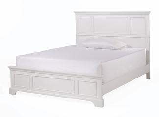 Naples Queen Size Bed in White - Home Styles - 5530-500