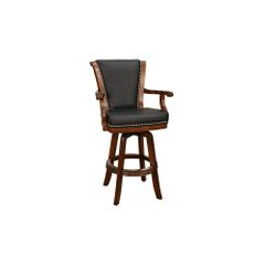 Napoli 32" Swivel Bar Stool in Suede - American Hertiage - AH-100613SD