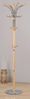 Natural Coat Rack with Marble Base - Nata - 12267