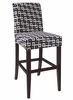 Navy and Cream "Slip Over" for Counter Stool or Bar Stool - Powell Furniture - 742-247Z