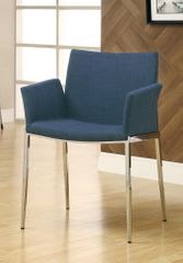 Navy Upholstered Dining Chair - Set of 2 - 120720