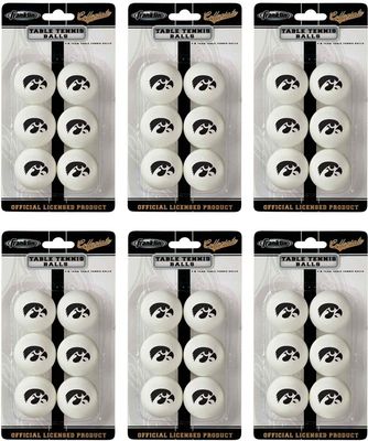 NCAA IOWA Table Tennis 36 Ball Pack - Franklin Sports