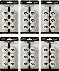 NCAA IOWA Table Tennis 36 Ball Pack - Franklin Sports