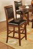 Nelms 24" Bar Stool (Set of 2) in Brown Walnut - Coaster - 102179-SET