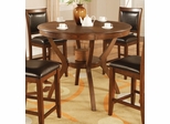 Nelms Counter Height Table in Brown Walnut - Coaster - 102178