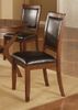 Nelms Dining Chair (Set of 2) in Brown Walnut - Coaster - 102172-SET