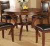 Nelms Dining Table in Brown Walnut - Coaster - 102171
