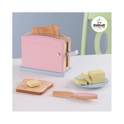 New Pastel Toaster Set - KidKraft