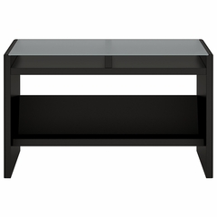 New York Skyline Laptop Sofa Table in Modern Mocha - Kathy Ireland