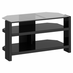 New York Skyline TV Stand in Modern Mocha - Kathy Ireland