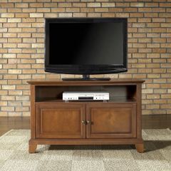 Newport 42" TV Stand in Classic Cherry Finish - Crosley Furniture - KF10003CCH