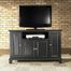 Newport 48" TV Stand in Black Finish - Crosley Furniture - KF10002CBK