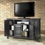 Newport 48" TV Stand in Black Finish - Crosley Furniture - KF10002CBK